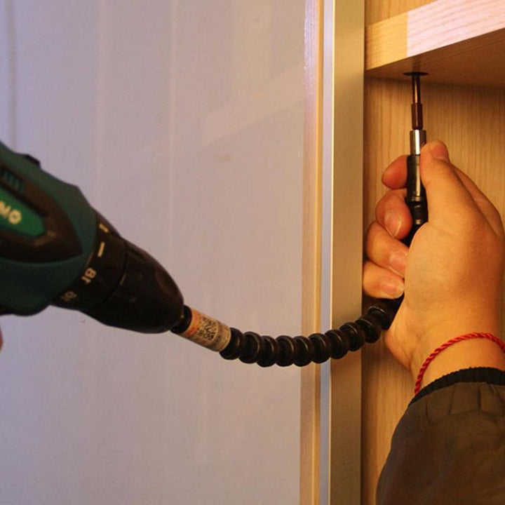 Fleksibelt Bor-forlengelse | Skruebitholder för Trange Steder
