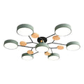 Flexibel LED-taklampa med Justerbara Armer och Dimbar Funktion