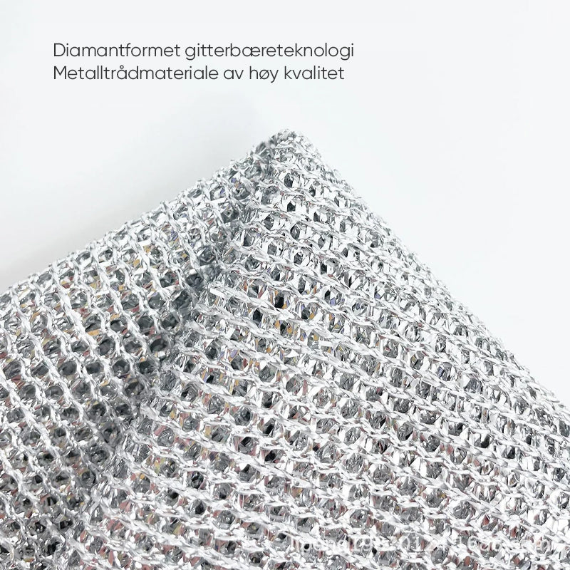 Flexibel Metalltråd Oppvaskklut - Effektiv Rengöring | Slitstark