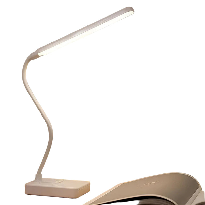 Flexibel Skrivebordslampe med Justerbart Ljus – Perfekt för Hjemmekontoret