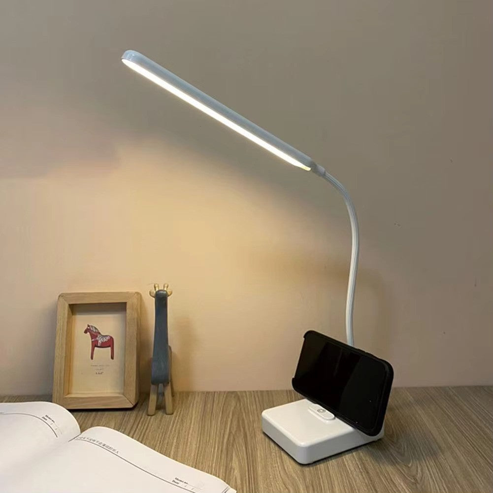 Flexibel Skrivebordslampe med Justerbart Ljus – Perfekt för Hjemmekontoret