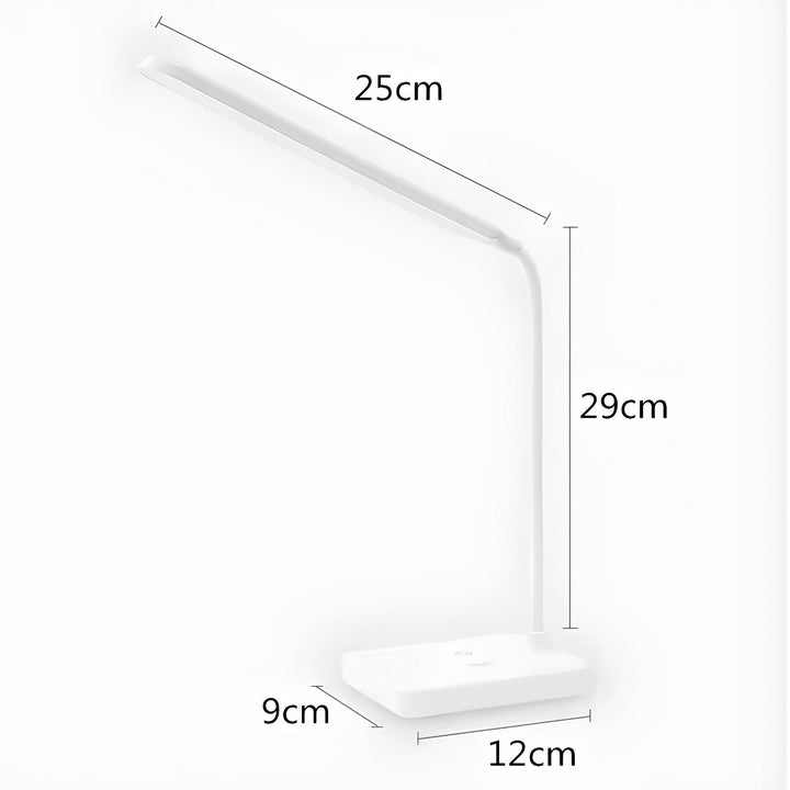 Flexibel Skrivebordslampe med Justerbart Ljus – Perfekt för Hjemmekontoret