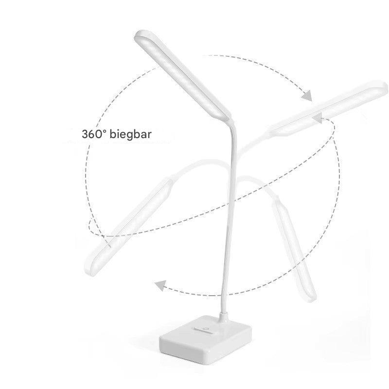 Flexibel Skrivebordslampe med Justerbart Ljus – Perfekt för Hjemmekontoret