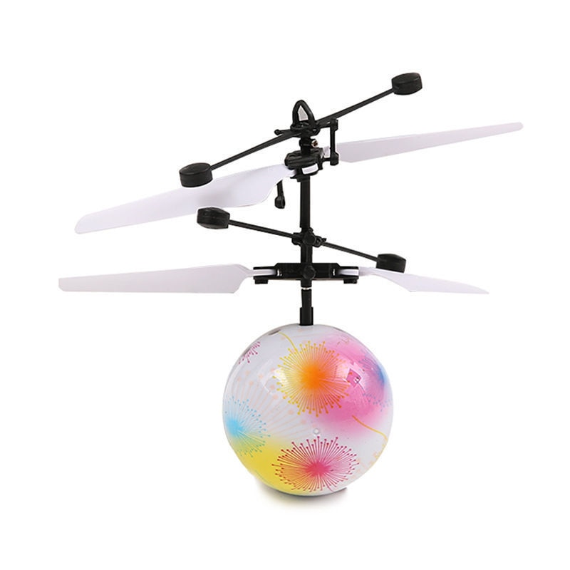 Flygende LED Helikopterball Drone med Induksjon för Barn