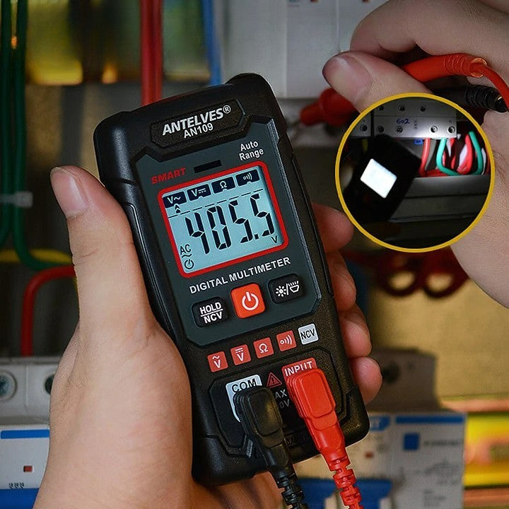 Forbedret Multimeter med EBTN LCD - Enkelt och Noggrann