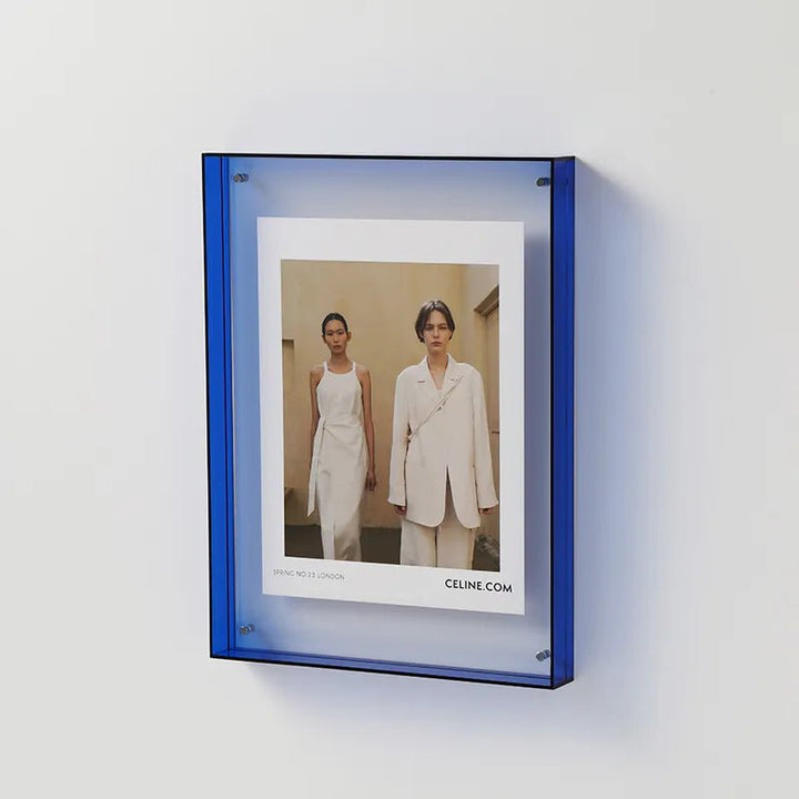 Unisex Dekorativ Fotoramme Akryl med Fargede Kanter
