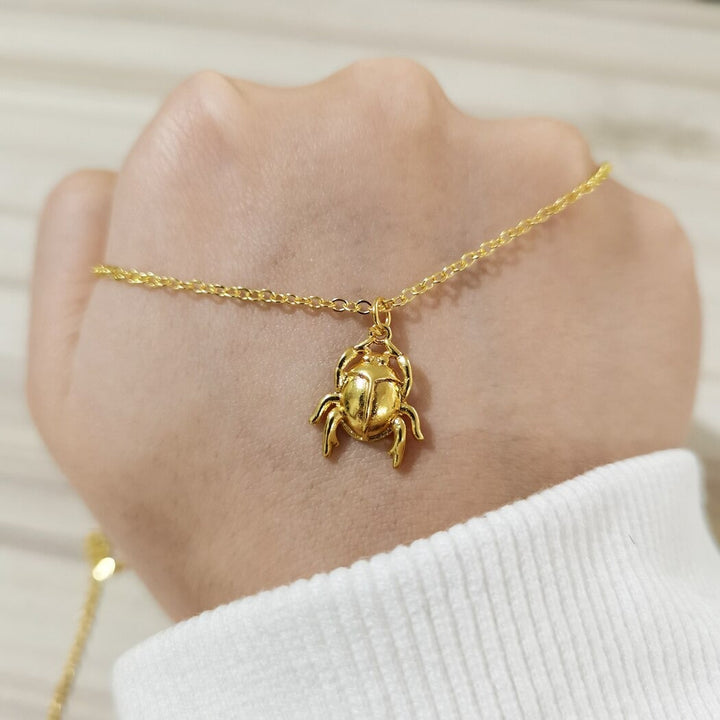 Glamoröst Bille Amulett Halskjede för Kvinnor