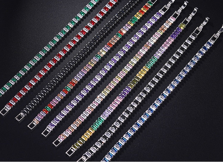Kvinnor Cubic Zirconia Armband, Luksuriöst Design