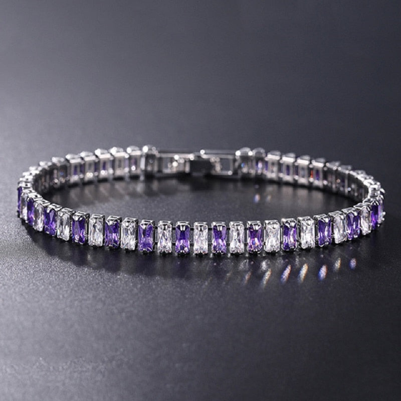 Kvinnor Cubic Zirconia Armband, Luksuriöst Design