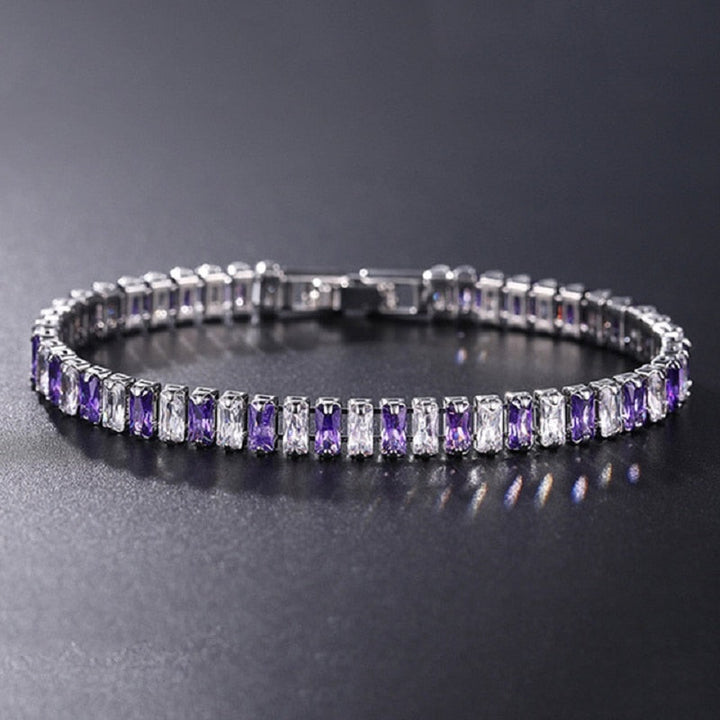 Kvinnor Cubic Zirconia Armband, Luksuriöst Design