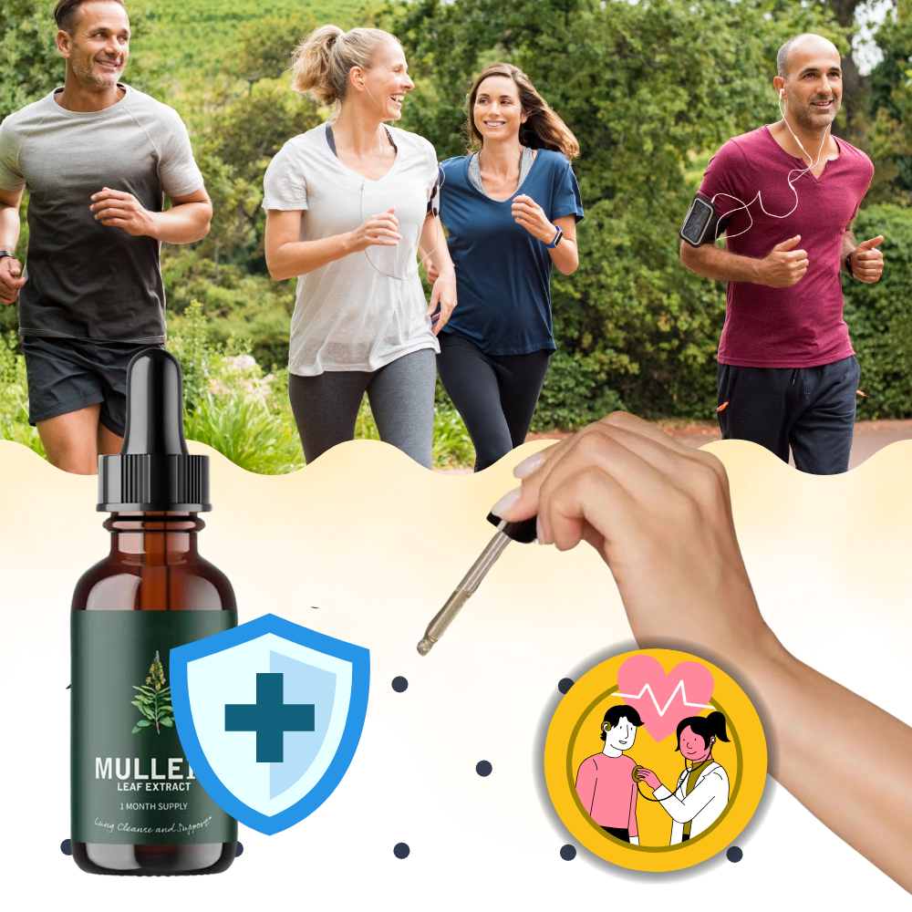 Glutenfri Mullein Tinktur för Lungehelse | Naturlig Åndedrettsstötte