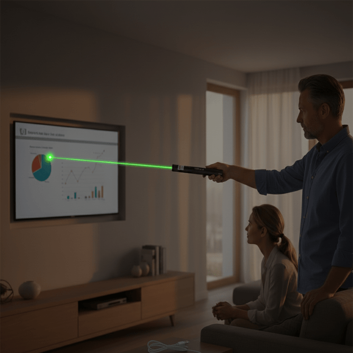 Universell Laserpeker med Justerbar Fokus