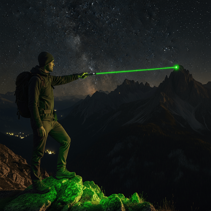 Universell Laserpeker med Justerbar Fokus