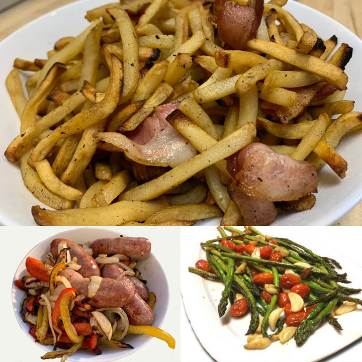Grillkurv i Rustfritt Stål - Roterende 360° för Jämn Matlagning