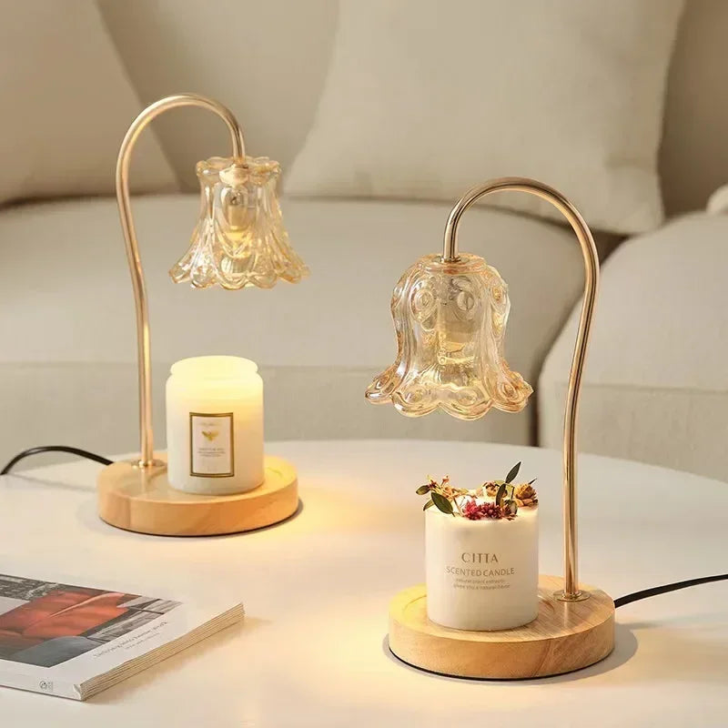 Stearinlysvarmer med Blomdesign för Mysiga Hem