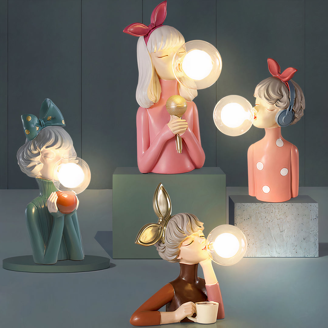 Håndlaget Bordslampa för Mysig Atmosfär