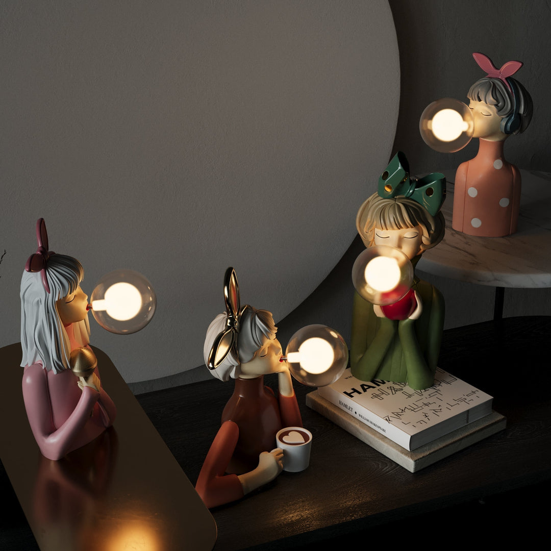 Håndlaget Bordslampa för Mysig Atmosfär