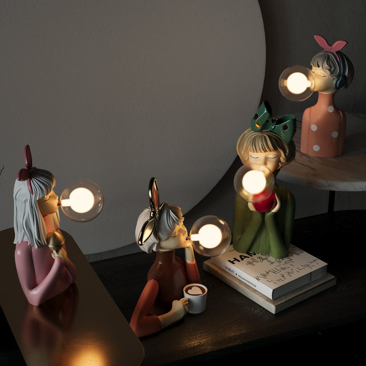Håndlaget Bordslampa för Mysig Atmosfär