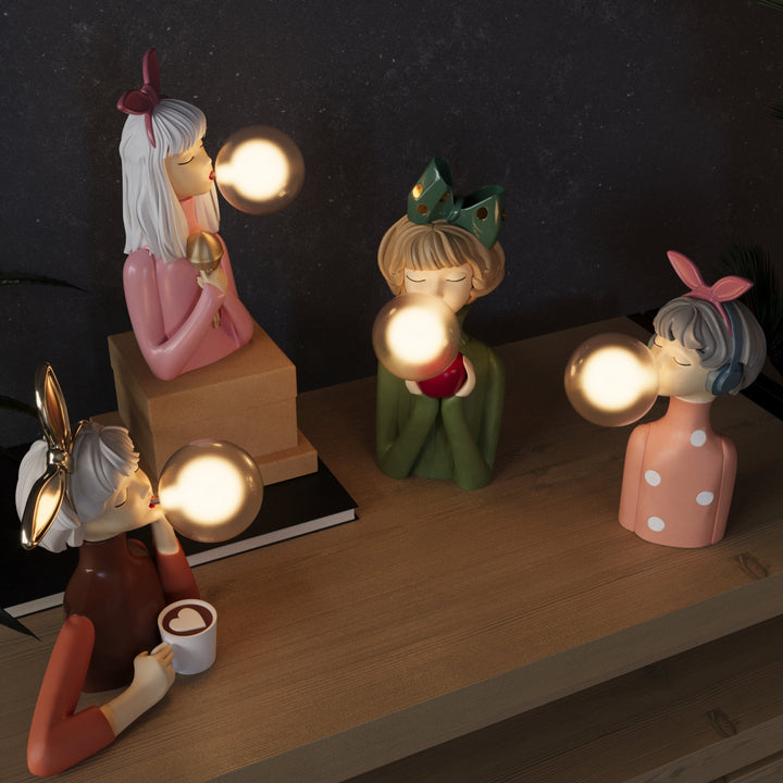 Håndlaget Bordslampa för Mysig Atmosfär