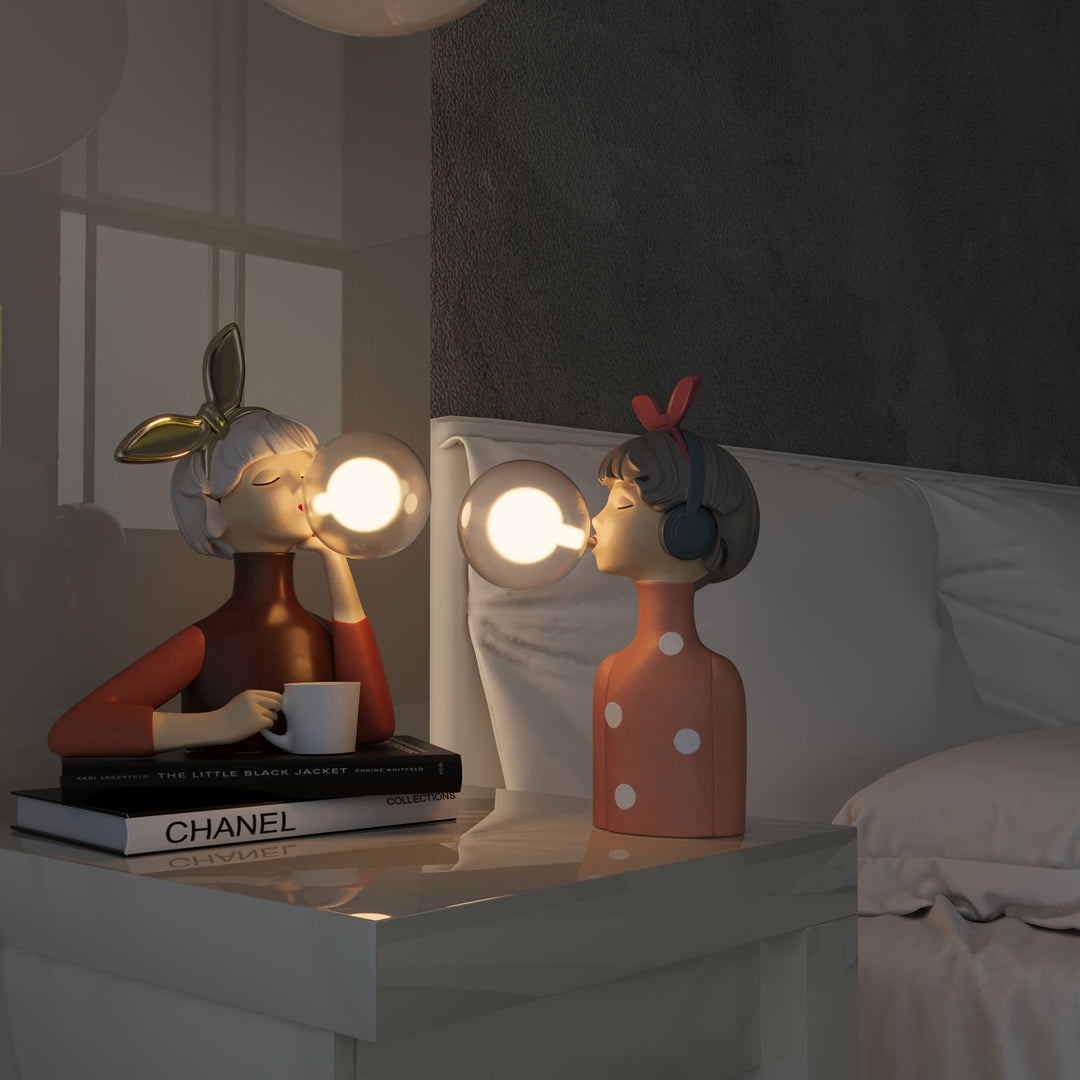 Håndlaget Bordslampa för Mysig Atmosfär