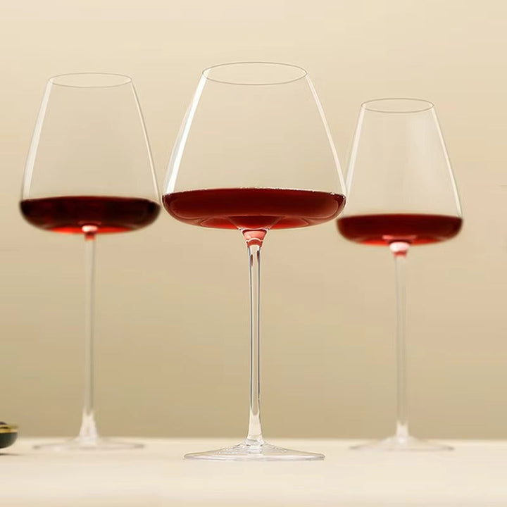 Eleganta Håndlagde Krystallglass för Vin och Champagne