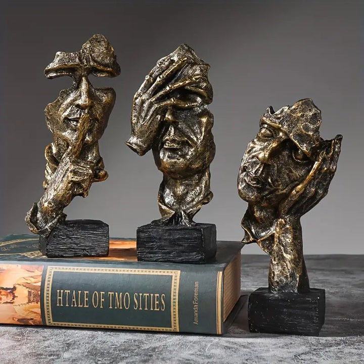 Unik Kunstnerisk Dekorasjonsfigur för Hemmet – Håndlaget Elegans