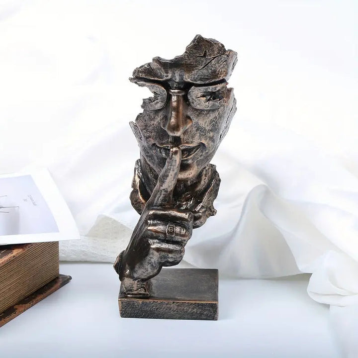 Unik Kunstnerisk Dekorasjonsfigur för Hemmet – Håndlaget Elegans