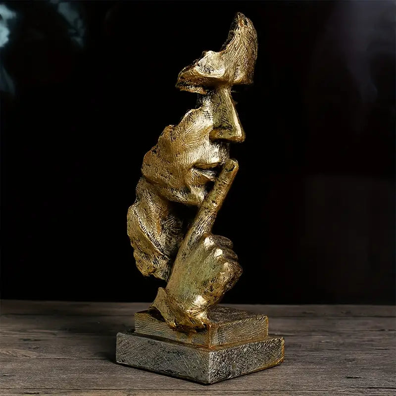 Unik Kunstnerisk Dekorasjonsfigur för Hemmet – Håndlaget Elegans