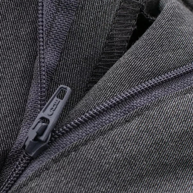 Baggy-byxor med hög midja för kvinnor