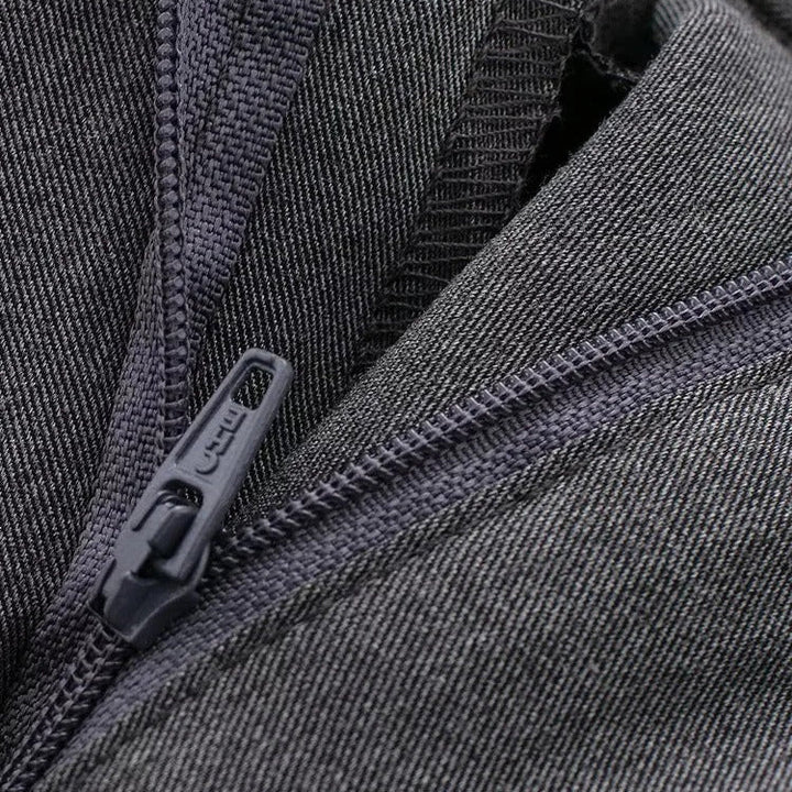 Baggy-byxor med hög midja för kvinnor