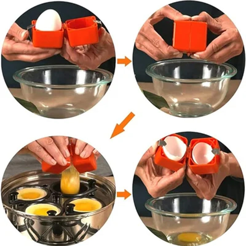 Håndholdt Eggevitesseparator - Ergonomisk &amp; Effektiv Eggåpner