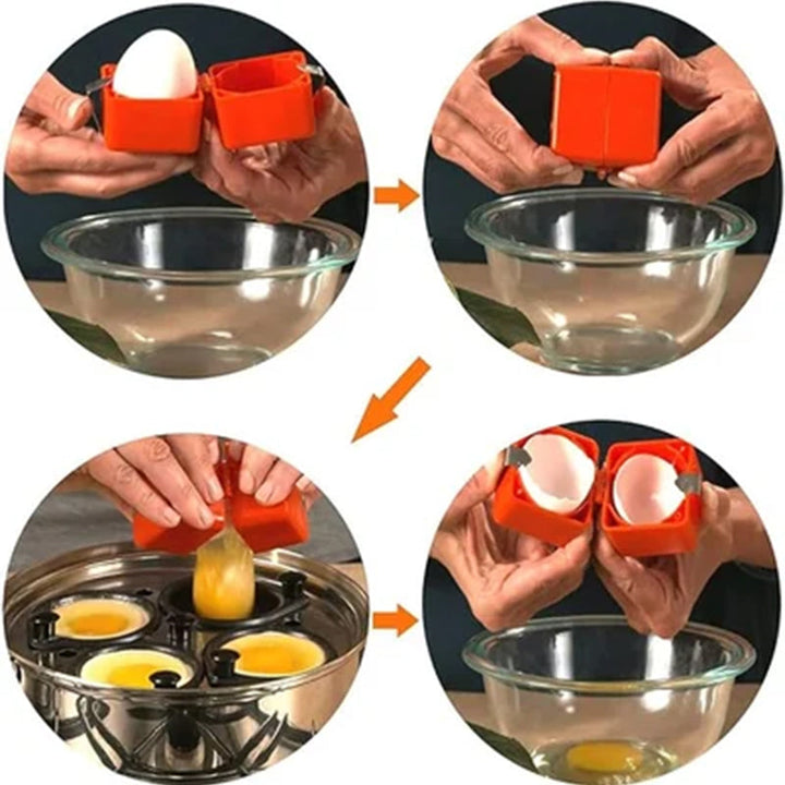 Håndholdt Eggevitesseparator - Ergonomisk &amp; Effektiv Eggåpner