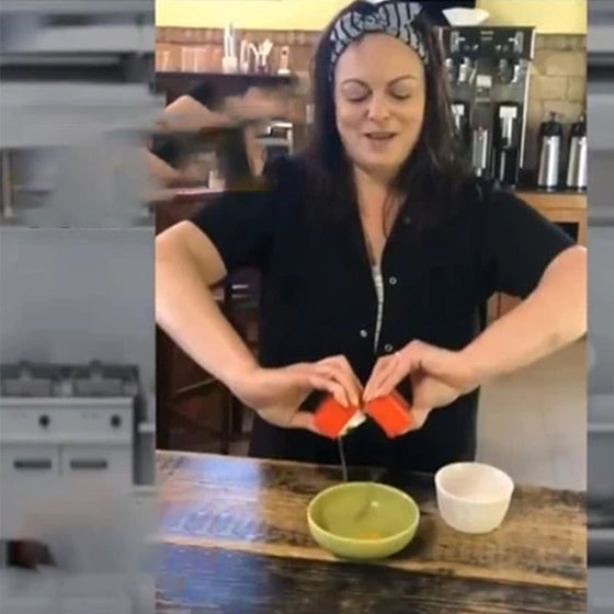 Håndholdt Eggevitesseparator - Ergonomisk &amp; Effektiv Eggåpner