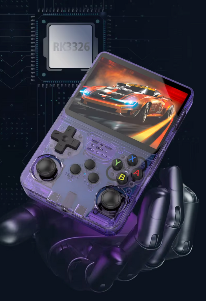 R36S Retro Spillkonsoll - 128GB - Över 20 000 Spill