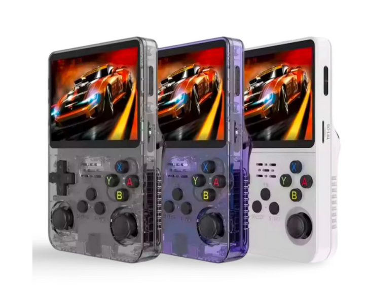 R36S Retro Spillkonsoll - 128GB - Över 20 000 Spill