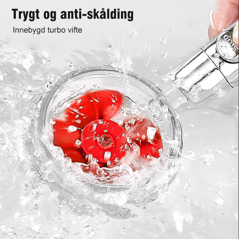 Håndholdt dusjhode - Högtryck | Vannbesparende