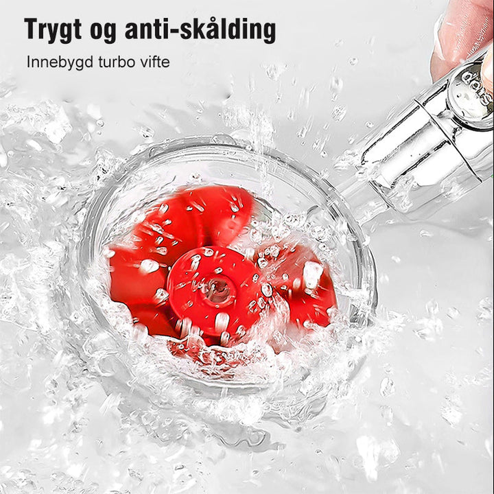 Håndholdt dusjhode - Högtryck | Vannbesparende