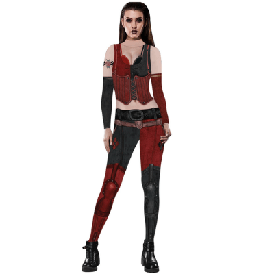 Kvinnor Harley Quinn Kostyme – Våg att Skille Dig Ut!