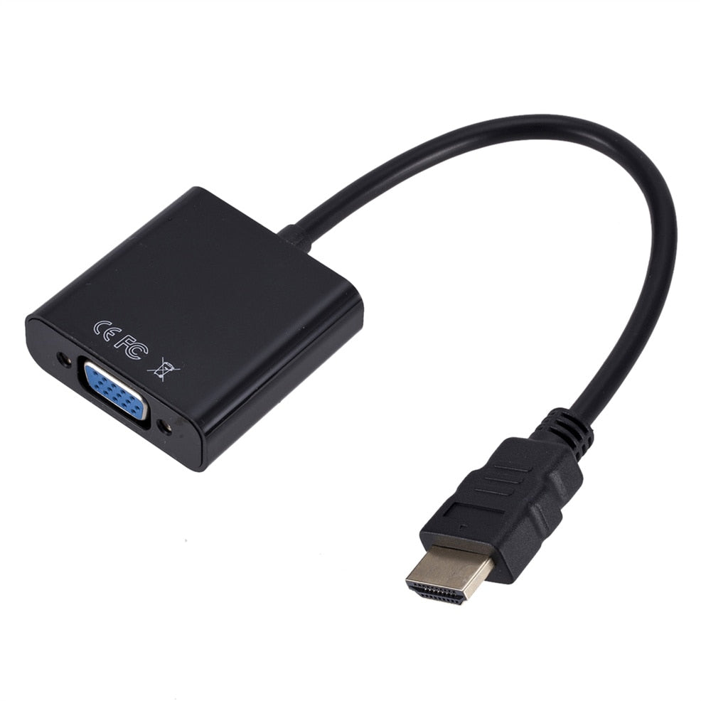 Universell HDMI till VGA-omformer för skjermer