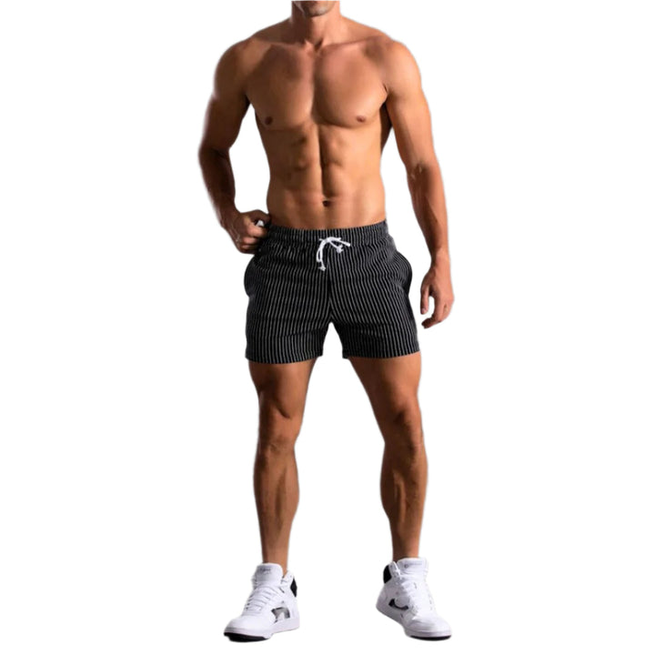 Herr Athleisure Shorts: Stilfull Komfort för Träning och Fritid