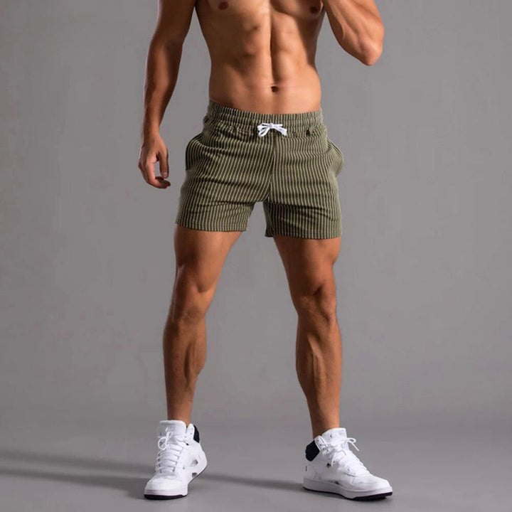Herr Athleisure Shorts: Stilfull Komfort för Träning och Fritid