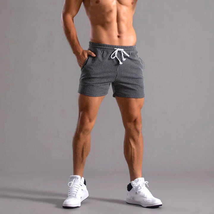 Herr Athleisure Shorts: Stilfull Komfort för Träning och Fritid