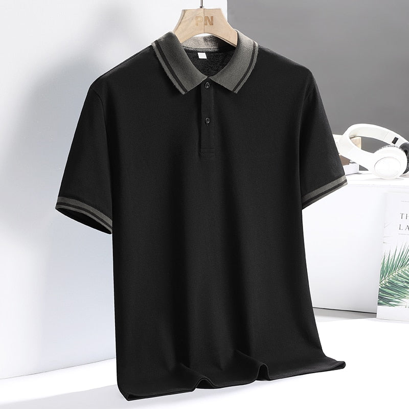 Herr Golf Polo – Optimal Komfort och Sportig Design