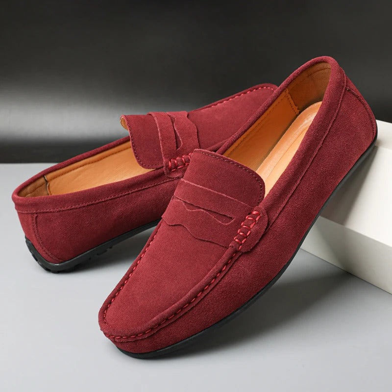 Snygga Herr Loafers - Bekväm Vadderad