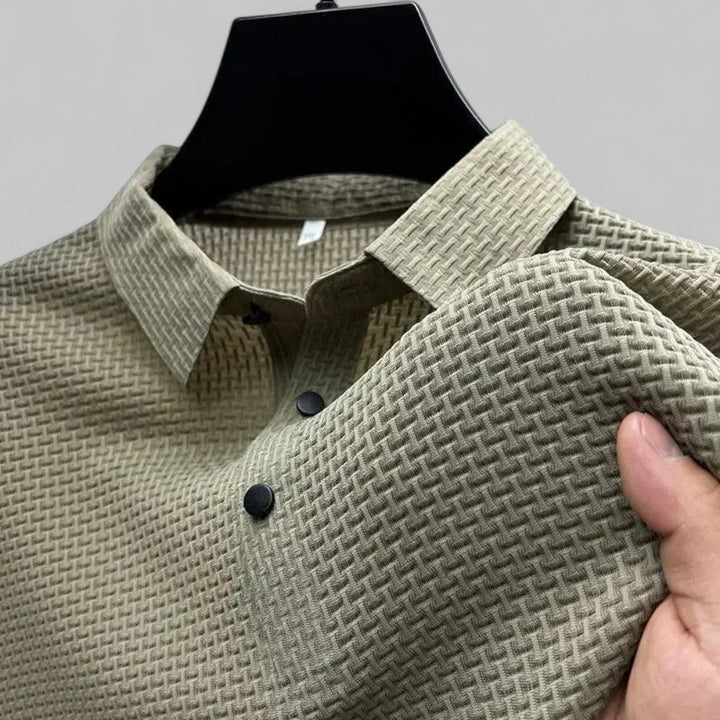 Herr Polo T-skjorta - Bekväm &amp; Snygg Kortärmad