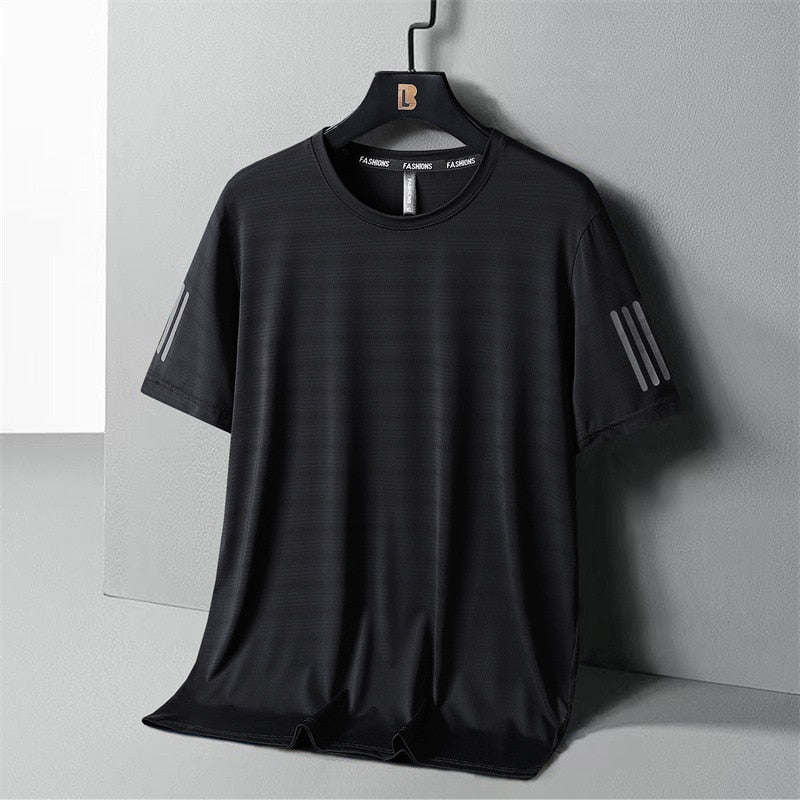 Herr Lös Passform Pullover – Hurtigtörkende &amp; Bekväm