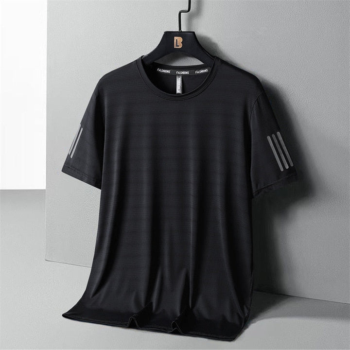 Herr Lös Passform Pullover – Hurtigtörkende &amp; Bekväm