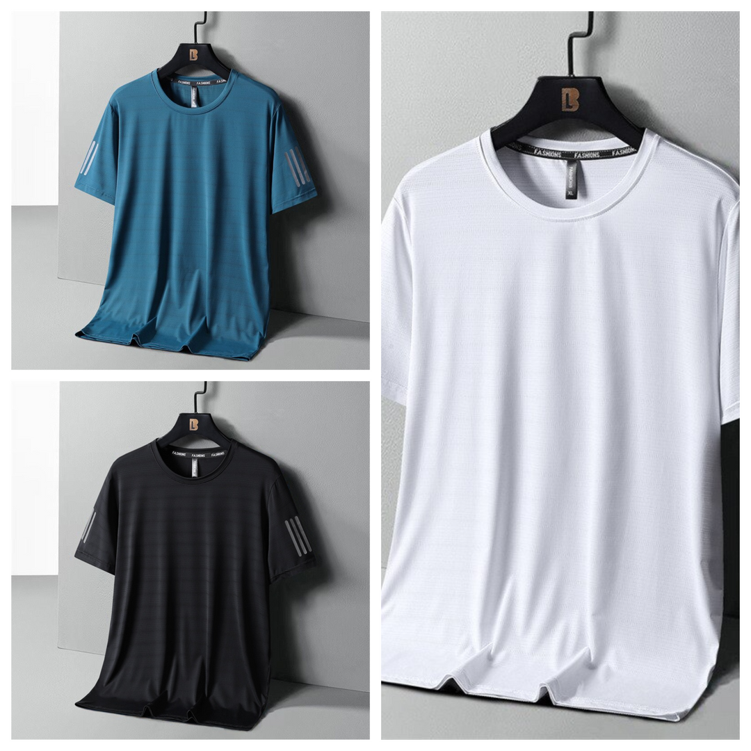Herr Lös Passform Pullover – Hurtigtörkende &amp; Bekväm
