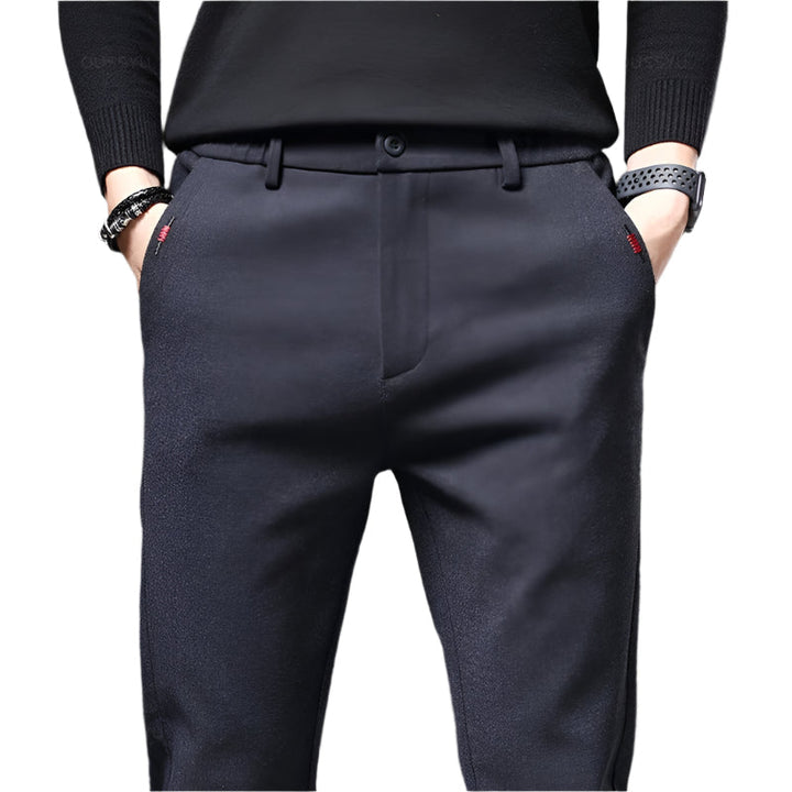 Herr Slim Fit Byxor – Komfort och Stil för Varje Tillfälle