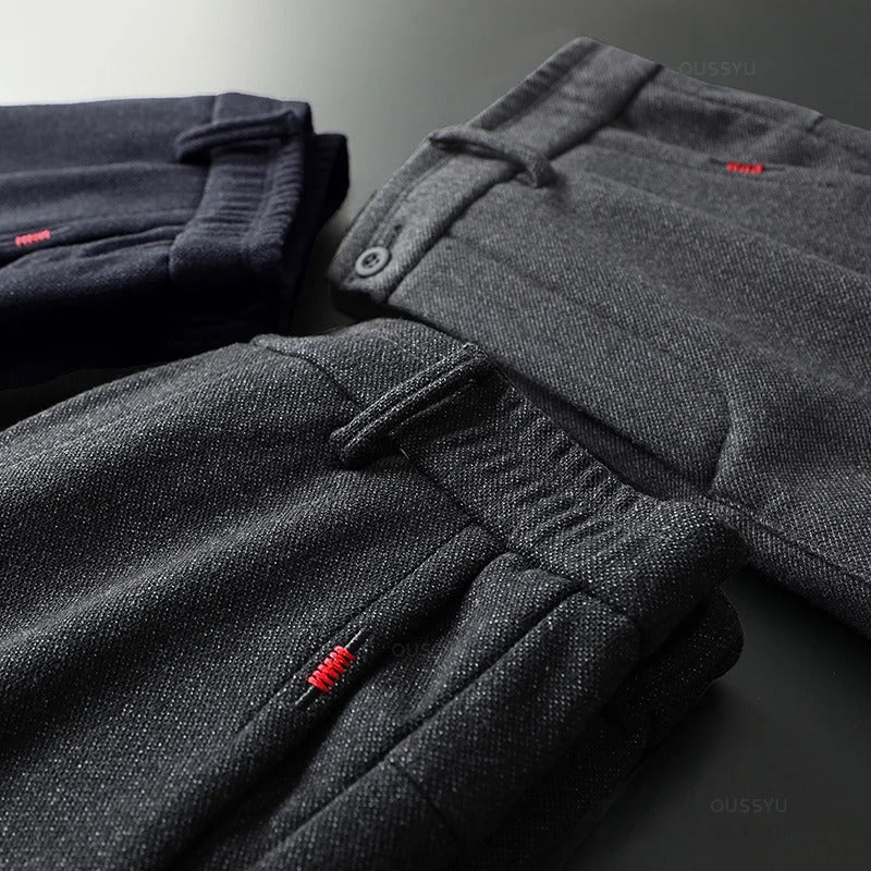 Herr Slim Fit Byxor – Komfort och Stil för Varje Tillfälle